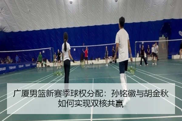 广厦男篮新赛季球权分配：孙铭徽与胡金秋如何实现双核共赢